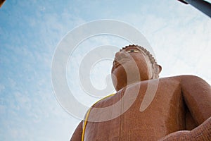 Luang Pho Somwang at Wat Klang Bang Phra temple