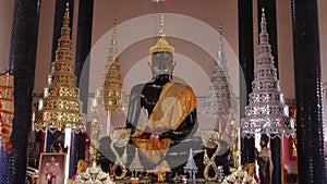 Luang Phor Ong Tue. Buddha statue in Sri Chompoo Ong tue temple in Nong Khai province of Thailand.