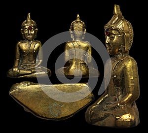 Luang Phor Phra Sai Nongkhai Thai Buddha Amulet