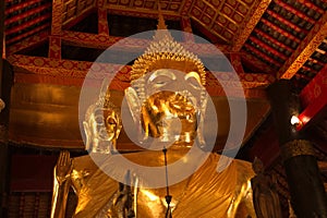 Luang Phor Tor is the main golden Buddha of church in Wat Visounarath and the Largest Buddha in Luang Prabang city.