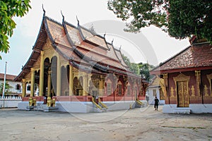 Luang Prabang National Museum and Haw Kham Temple in Laos are the main attractions of the city