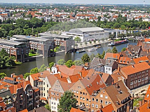 Lubeck from above