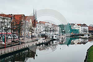 Old town of Lubeck, Germany