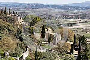 A Luberon typical landscape