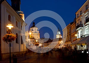 Lublin - evening view photo