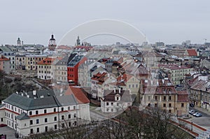 Lublin Old City panorama