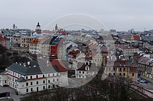 Lublin Old City skyline
