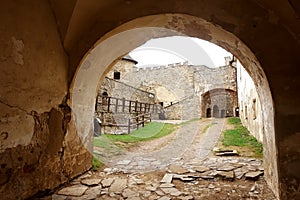 Ľubovniansky hrad na Slovensku.