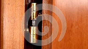 Lubricating door hinges