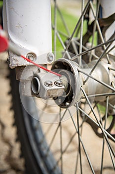 Lubricating motorcycle wheel bearings