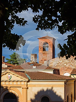 Lucca historical center