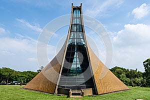 The Luce Memorial Chapelis  on the campus of Tunghai University in Xitun District, Taichung, Taiwan.