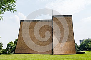 The Luce Memorial Chapelis  on the campus of Tunghai University in Xitun District, Taichung, Taiwan.