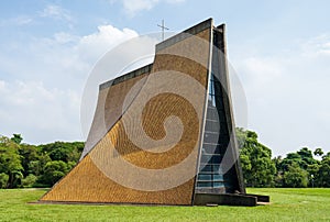 The Luce Memorial Chapelis  on the campus of Tunghai University in Xitun District, Taichung, Taiwan. photo