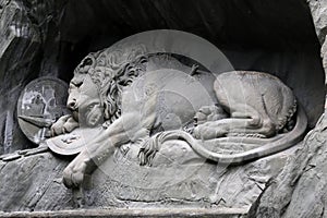 Lucerne lion statue