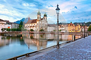 Lucerne in the morning, Switzerland