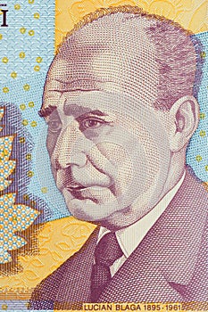 Lucian Blaga portrait