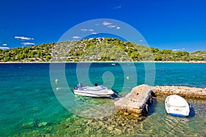 Lucica lagoon turquoise sea beach