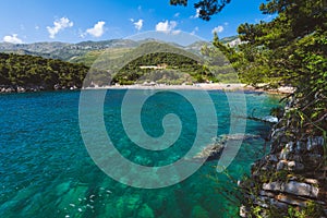 Lucice Beach on Montenegro