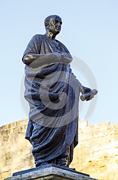 Lucius Annaeus Seneca, known as Seneca the Younger, Cordoba, Spain photo