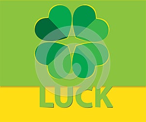 Luck clover