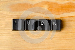 Luck word