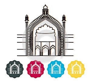 Lucknow City - Rumi Darwaza Icon photo