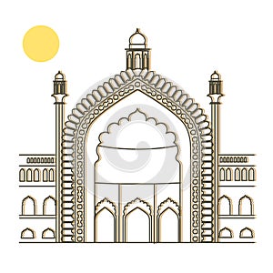 Lucknow City - Rumi Darwaza Icon photo