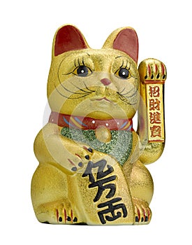 Lucky cat maneki neko