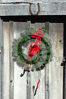 Lucky Country Christmas Wreath