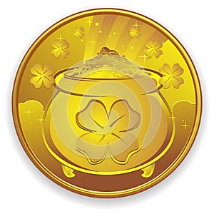 Lucky Gold Coin