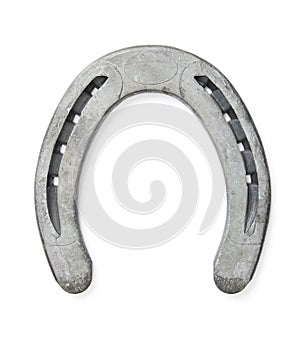 Lucky horseshoe isolated