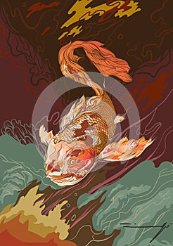 Lucky koi
