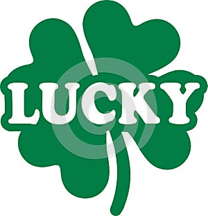 Lucky St. Patrick`s Day design