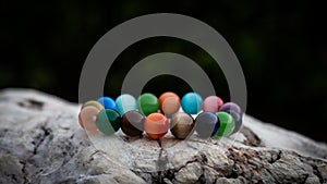 Lucky stone bangle , CATEYE