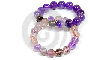 Lucky stone on isolated background