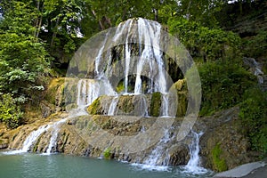 Lucky Waterfall - National natural monument in the Liptov in Slovakia