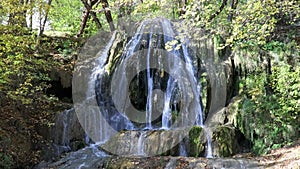 The Lucky waterfall in Slovakia.