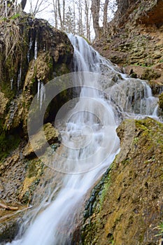 Lucky waterfall in Slovakia