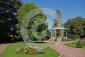 Lucon, France. Jardin Dumaine, Vendee region, Public Gardens