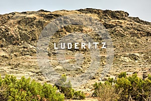 Luderitz City Sign