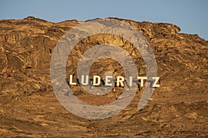 Luderitz town sign