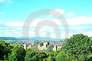 ludlow castle in England