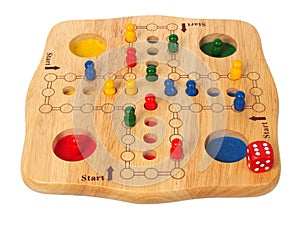 Ludo board game