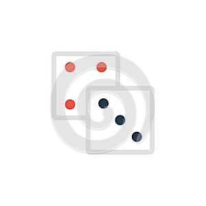 Ludo reception vector  flat  icon