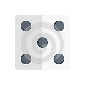 Ludo vector color flat icon