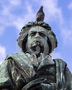 Ludwig van Beethoven Statue in Bonn