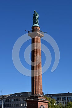 Ludwig column at  Luisenplatz in Darmstadt Germany photo
