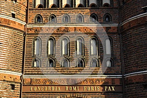 Luebeck, Holstentor Gate photo