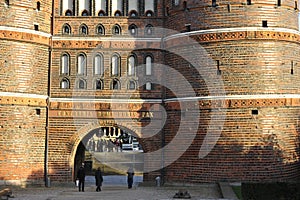 Luebeck, Holstentor Gate